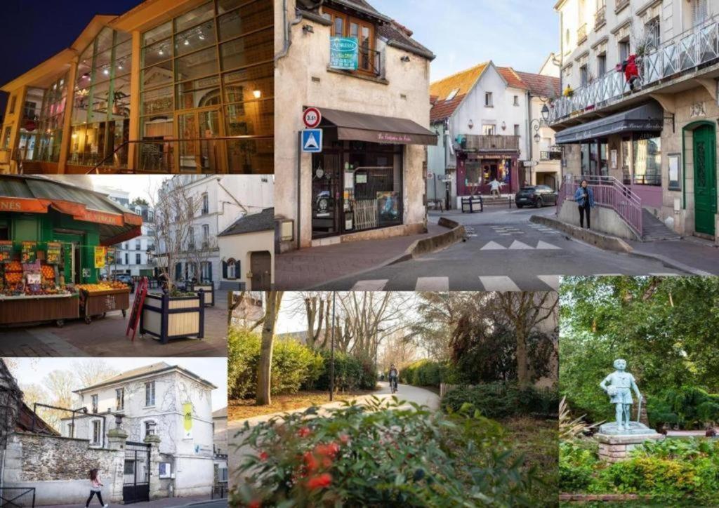 Chati-Bourg Citea Express Dayuse - Suite 3 Pieces W -- 25 Min Paris Montparnasse -- 15 Min Velizy Шатійон Екстер'єр фото